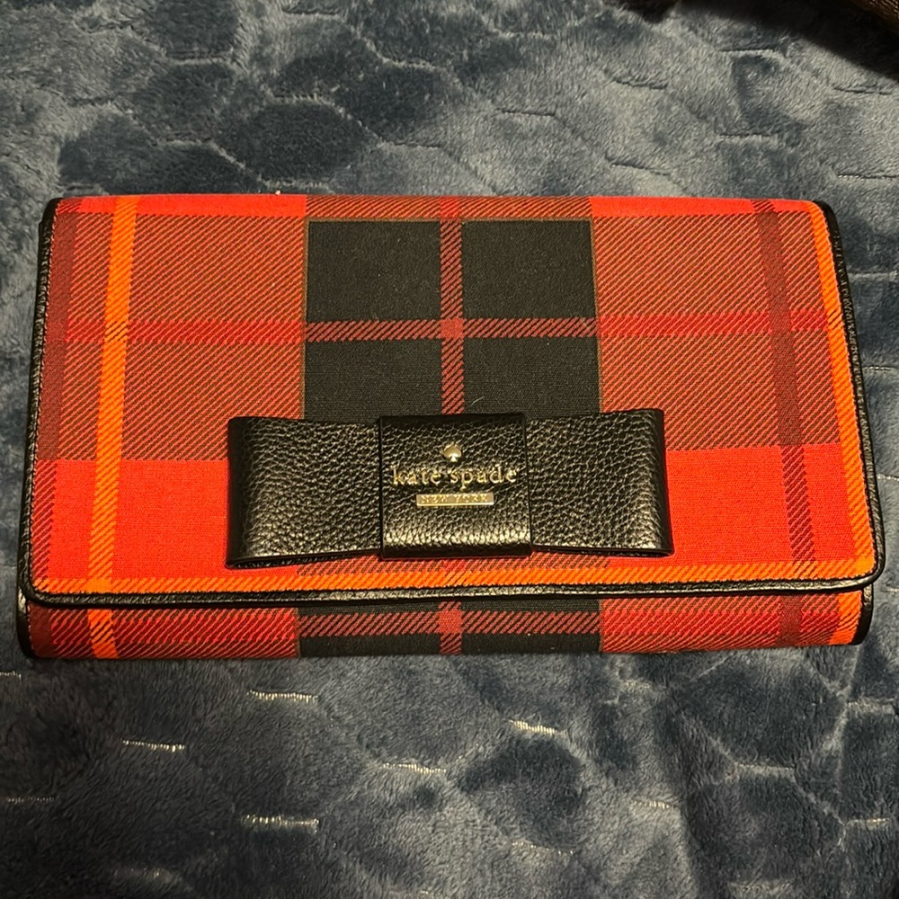 *BRAND NEW* Plaid Kate Spade Clutch